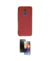 ieg™ Mate 20 Lite Kılıf Yankı Serisi - Siyah 3D Antistatik Mat Seramik Nano Ekran Koruyucu