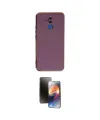 ieg™ Mate 20 Lite Kılıf Yankı Serisi - Siyah 3D Antistatik Mat Seramik Nano Ekran Koruyucu