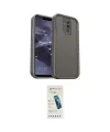 ieg™ Mate 20 Lite Kılıf Yankı Yansıma Özel Seri - Şeffaf Pasifik Cam Ekran Koruyucu