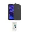 ieg™ Mate 20 Lite Kılıf Yankı Yansıma Özel Seri - Şeffaf Pasifik Cam Ekran Koruyucu