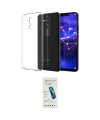 ieg™ Mate 20 Lite Kılıf Zirve Doku - Şeffaf Pasifik Cam Ekran Koruyucu