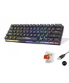 Mekanik Gaming Mini Klavye Red Switch Rgb - Siyah G509R