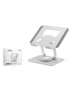 Metal 360 Derece Dönebilen Kompakt Tablet Ve Laptop Standi - Silver HDX8020