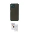 ieg™ Mİ 11 Lite Kılıf Ahenk Çizgi Serisi - Siyah Seramik Nano Ekran Koruyucu