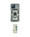 ieg™ Mİ 11 Lite Kılıf Ahenk Klasik - Siyah 20D Premium Cam Ekran Koruyucu