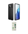 ieg™ Mİ 11 Lite Kılıf Eksen Form Prime - Siyah 20D Premium Cam Ekran Koruyucu