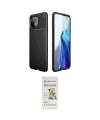 ieg™ Mİ 11 Lite Kılıf Eksen Form Prime - Siyah Mat Seramik Nano Ekran Koruyucu