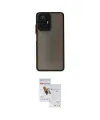 ieg™ Mi 11T Pro Kılıf Ahenk Çizgi Serisi - Siyah Seramik Nano Ekran Koruyucu
