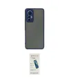 ieg™ Mi 12 Lite Kılıf Ahenk Çizgi Serisi - Şeffaf Pasifik Cam Ekran Koruyucu