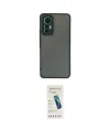 ieg™ Mi 12 Lite Kılıf Ahenk Çizgi Serisi - Şeffaf Pasifik Cam Ekran Koruyucu