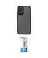 ieg™ Mi 12 Lite Kılıf Ahenk Çizgi Serisi - Siyah 5D Eko Cam Ekran Koruyucu