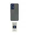 ieg™ Mi 12 Lite Kılıf Ahenk Çizgi Serisi - Siyah 5D Hayalet Cam Ekran Koruyucu