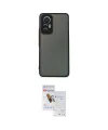 ieg™ Mi 12 Lite Kılıf Ahenk Çizgi Serisi - Siyah Seramik Nano Ekran Koruyucu