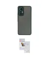 ieg™ Mi 12 Lite Kılıf Ahenk Çizgi Serisi - Siyah Seramik Nano Ekran Koruyucu