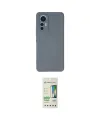ieg™ Mi 12 Lite Kılıf Ahenk Serisi - Siyah 20D Premium Cam Ekran Koruyucu
