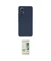 ieg™ Mi 12 Lite Kılıf Ahenk Serisi - Siyah 20D Premium Cam Ekran Koruyucu