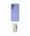 ieg™ Mi 12 Lite Kılıf Ahenk Serisi - Siyah 20D Premium Cam Ekran Koruyucu