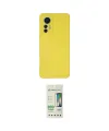 ieg™ Mi 12 Lite Kılıf Ahenk Serisi - Siyah 20D Premium Cam Ekran Koruyucu