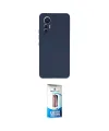 ieg™ Mi 12 Lite Kılıf Ahenk Serisi - Siyah 5D Eko Cam Ekran Koruyucu