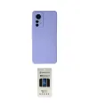 ieg™ Mi 12 Lite Kılıf Ahenk Serisi - Siyah 5D Hayalet Cam Ekran Koruyucu