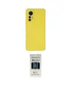 ieg™ Mi 12 Lite Kılıf Ahenk Serisi - Siyah 5D Hayalet Cam Ekran Koruyucu