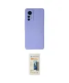 ieg™ Mi 12 Lite Kılıf Ahenk Serisi - Siyah 6D Mat Seramik Hayalet Nano Ekran Koruyucu