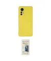 ieg™ Mi 12 Lite Kılıf Ahenk Serisi - Siyah 6D Mat Seramik Hayalet Nano Ekran Koruyucu