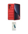 ieg™ Mi 12 Lite Kılıf Atlas Koleksiyonu - Şeffaf Pasifik Cam Ekran Koruyucu