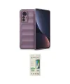 ieg™ Mi 12 Lite Kılıf Atlas Koleksiyonu - Siyah 20D Premium Cam Ekran Koruyucu