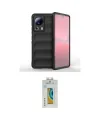 ieg™ Mi 13 Lite Kılıf Atlas Koleksiyonu - Siyah Polymer Nano Ekran Koruyucu