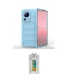 ieg™ Mi 13 Lite Kılıf Atlas Koleksiyonu - Siyah Polymer Nano Ekran Koruyucu
