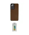 ieg™ Mi 13 Lite Kılıf Doruk Asil Koleksiyonu - Siyah Polymer Nano Ekran Koruyucu