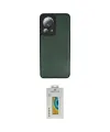 ieg™ Mi 13 Lite Kılıf Doruk Asil Koleksiyonu - Siyah Polymer Nano Ekran Koruyucu