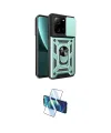ieg™ Mi 13T Pro Kılıf Ahenk Klasik - Siyah 3D Antistatik Cam Ekran Koruyucu