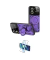ieg™ Mi 13T Pro Kılıf Kıvılcım Modern Serisi - Siyah 3D Antistatik Cam Ekran Koruyucu
