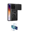 ieg™ Mi 14T Pro Kılıf Ahenk Klasik - Siyah 3D Antistatik Cam Ekran Koruyucu