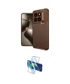 ieg™ Mi 14T Pro Kılıf Eksen Form Prime - Siyah 3D Antistatik Cam Ekran Koruyucu
