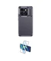 ieg™ Mi 14T Pro Kılıf Eksen Form Prime - Siyah 3D Antistatik Cam Ekran Koruyucu