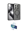 ieg™ Mi 14T Pro Kılıf Siluet Minimal Prime - Siyah 3D Antistatik Cam Ekran Koruyucu