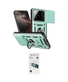 ieg™ Mi 15T Kılıf Ahenk Klasik - Siyah 3D Antistatik Cam Ekran Koruyucu