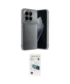 ieg™ Mi 15T Kılıf Eksen Form Prime - Siyah 3D Antistatik Cam Ekran Koruyucu