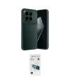 ieg™ Mi 15T Kılıf Eksen Form Prime - Siyah 3D Antistatik Cam Ekran Koruyucu