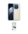 ieg™ Mi 15T Kılıf Vadi Minimal - Siyah 3D Antistatik Cam Ekran Koruyucu