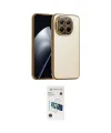 ieg™ Mi 15T Kılıf Vadi Minimal - Siyah 3D Antistatik Cam Ekran Koruyucu
