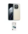ieg™ Mi 15T Kılıf Vadi Minimal - Siyah 3D Antistatik Cam Ekran Koruyucu