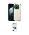 ieg™ Mi 15T Kılıf Vadi Minimal - Siyah 3D Antistatik Cam Ekran Koruyucu