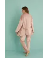 ieg™ Mihra 13402 Kadın Kadife 3Lü Pijama Takımı