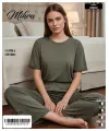 ieg™ Mihra 20102 Kadın Oysho Kısa Kol Pijama Takımı