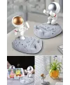Mini Astronot Model Telefon ve Tablet Tutucu Standı