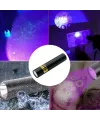 Mini Cep Boy USB İle Şarj Olan Oje Kurutucu Sahte Para Kontol LED UV Mor Işık El Feneri